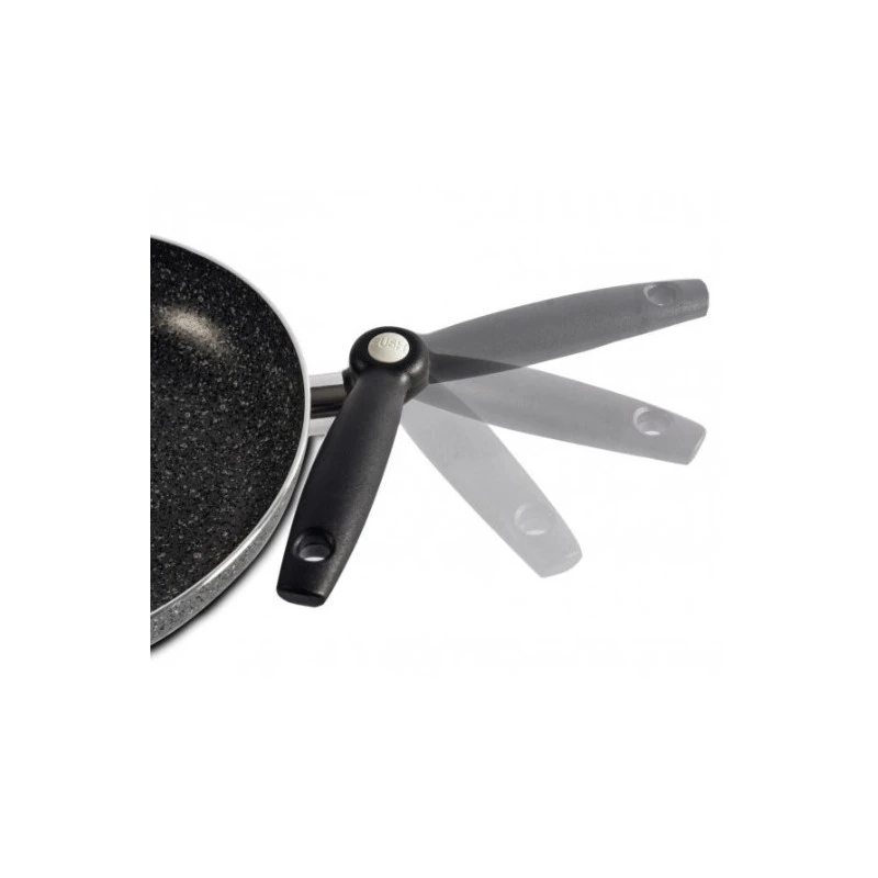 BIALETTI Wok Aluminium Manche Repliable 4 BIALETTI Wok Aluminium Manche Repliable – Image 2