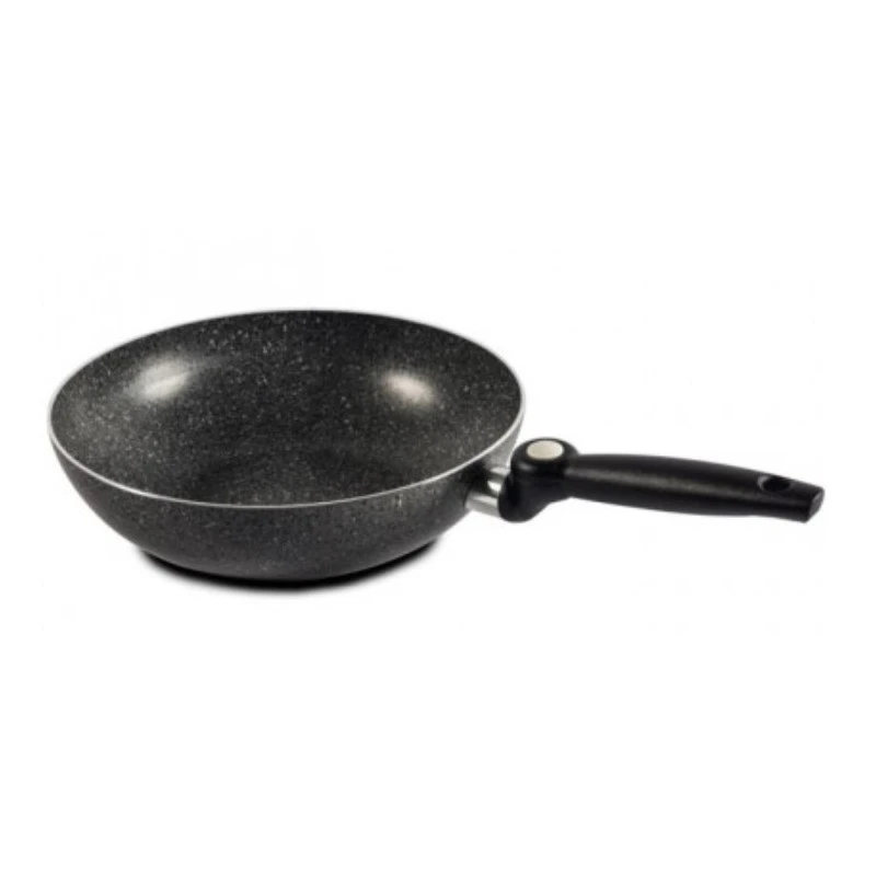 BIALETTI Wok Aluminium Manche Repliable 3 BIALETTI Wok Aluminium Manche Repliable