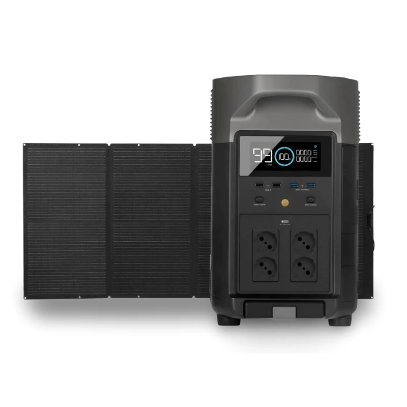 ECOFLOW Delta Pro 3600 Wh + Panneau Solaire 400 W 3 ECOFLOW Delta Pro 3600 Wh + Panneau Solaire 400 W