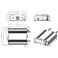 EM Convertisseur PSW24-DIF 700 W -Campingaz Boutique em convertisseur 24220v psw 600 w 3
