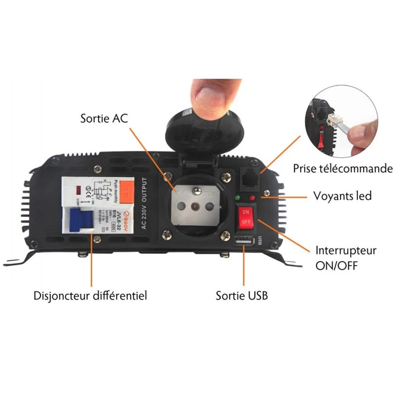 EM Convertisseur PSW-DIF 350 W 6 EM Convertisseur PSW-DIF 350 W – Image 4