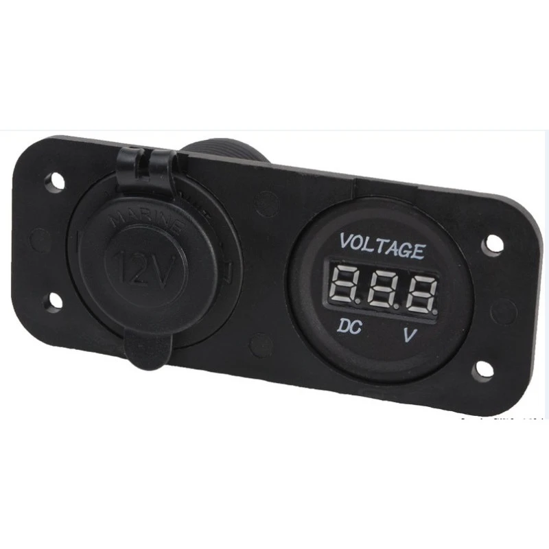 OSCULATI Prise 12V + Voltmètre 3 OSCULATI Prise 12V + Voltmètre