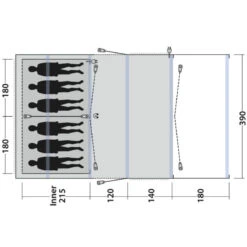 OUTWELL Brichdale 6PA -Campingaz Boutique outwell brichdale 6pa 2